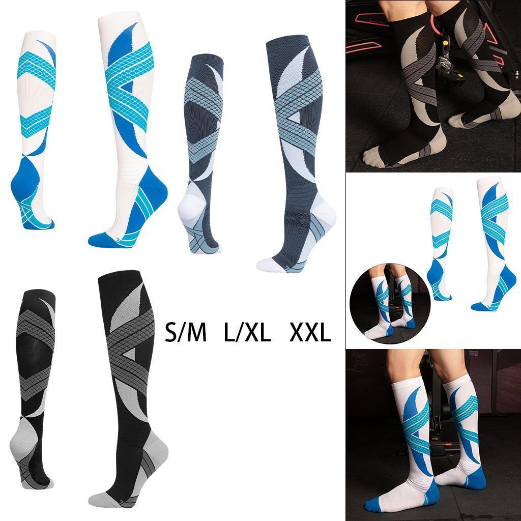 Compression Socks Women Men Graduated Knee High Socks for-image