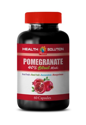 weight loss detox - Pomegranate 40% Extract 250mg - acai berry cleanse 1 Bottle