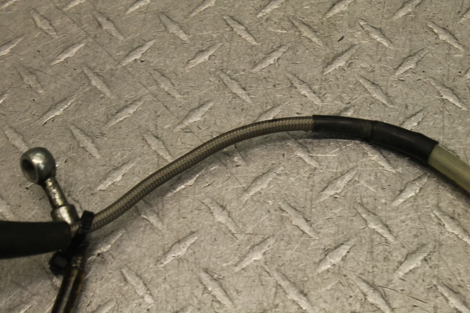Kawasaki KX80 1983 manguera de freno delantero Foto 4 de 4
