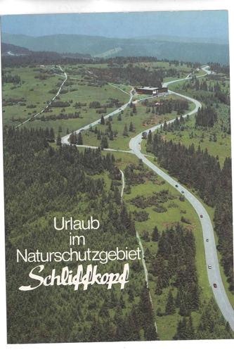 AK Schliffkopf i. Schwarzwald/ Luftaufnahme Schliffkopf-Hotel ungel.(X6)