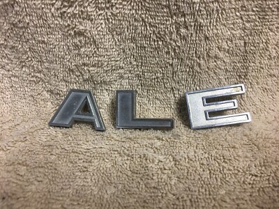 USED AMC 3462758 3462761 3462762 1959 1960 RAMBLER CHROME BLOCK 