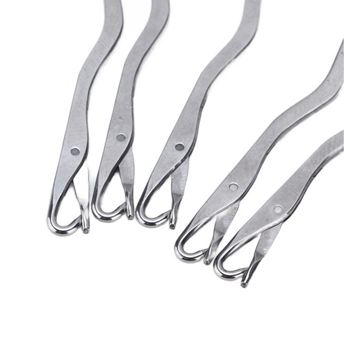 5Pcs Repair Needles Set Double Ended Latch Hook Needle Stainless Steel Household - Picture 7 of 22