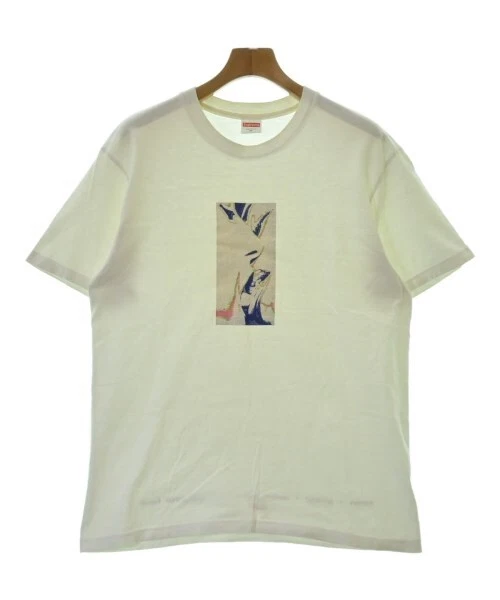 T shirt Supreme / coupé et cousu blanc M 2200517793138