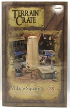 Terrain Crate MGTC130 Village Square (27 Pieces) Fantasy Terrain Town Mantic NIB