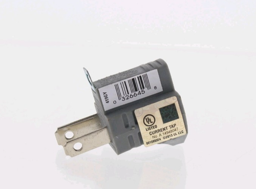 Cooper 419GY Gray Polarized 3-Prong Plug Outlet Cord Adapter Grounding 15A Bulk - Picture 2 of 10
