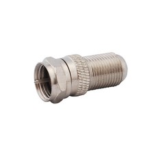 5Pack F male to F female RF Coax adapter Connector 75ohm For FM AM Radio