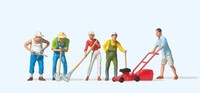 Preiser Figurensatz 1:87 Bei Der Gartenarbeit Exklusiv Serie 10463