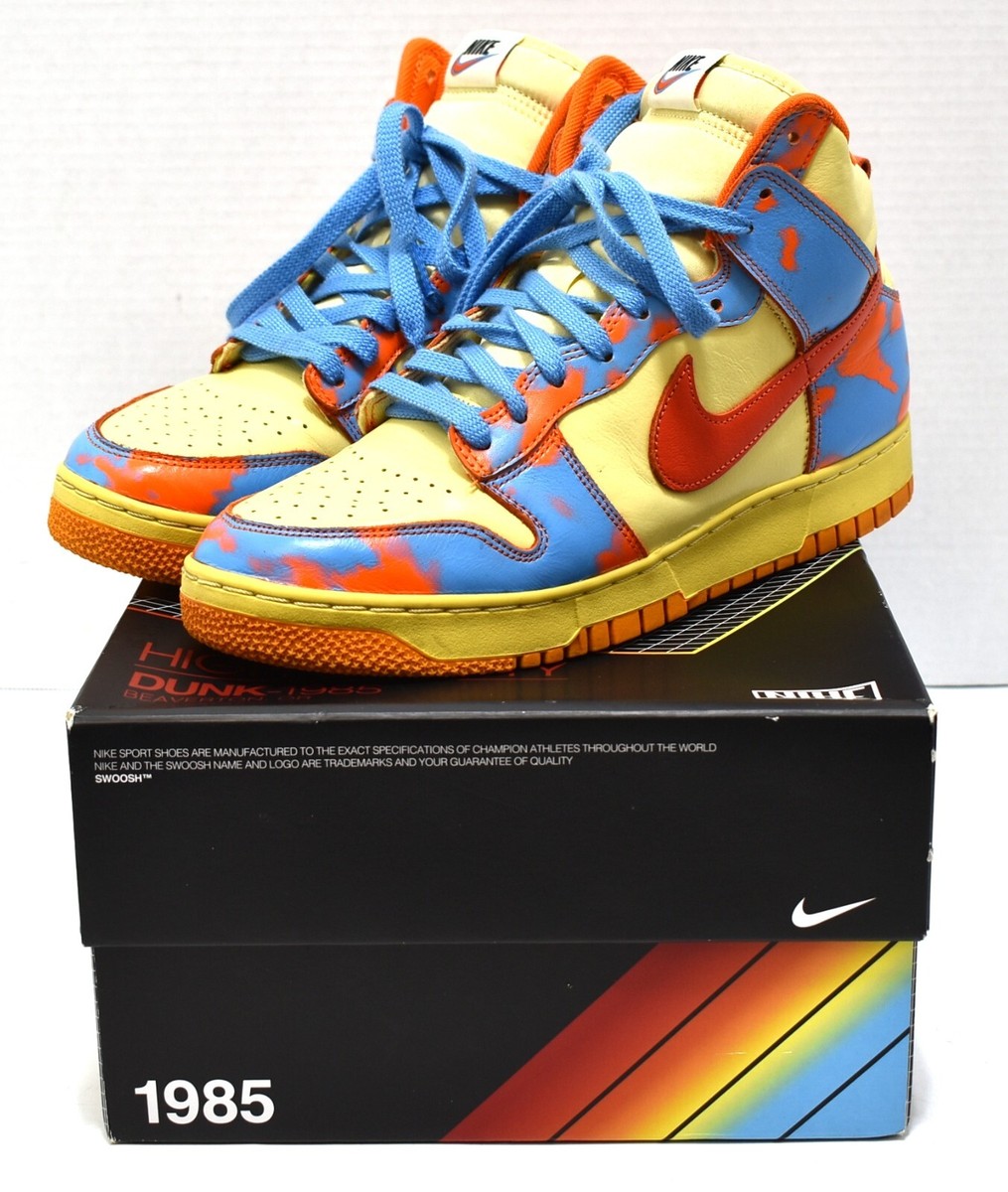 絵本・児童書 dunk high 1985 SP Nike Dunk High 1985 SP Orange Acid Wash 2022 dd9404-800 size