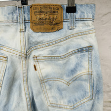 Levi  s Orange Tab 505 20505-0217 Straight Leg Faded Vintage 70s 80s Made in USA