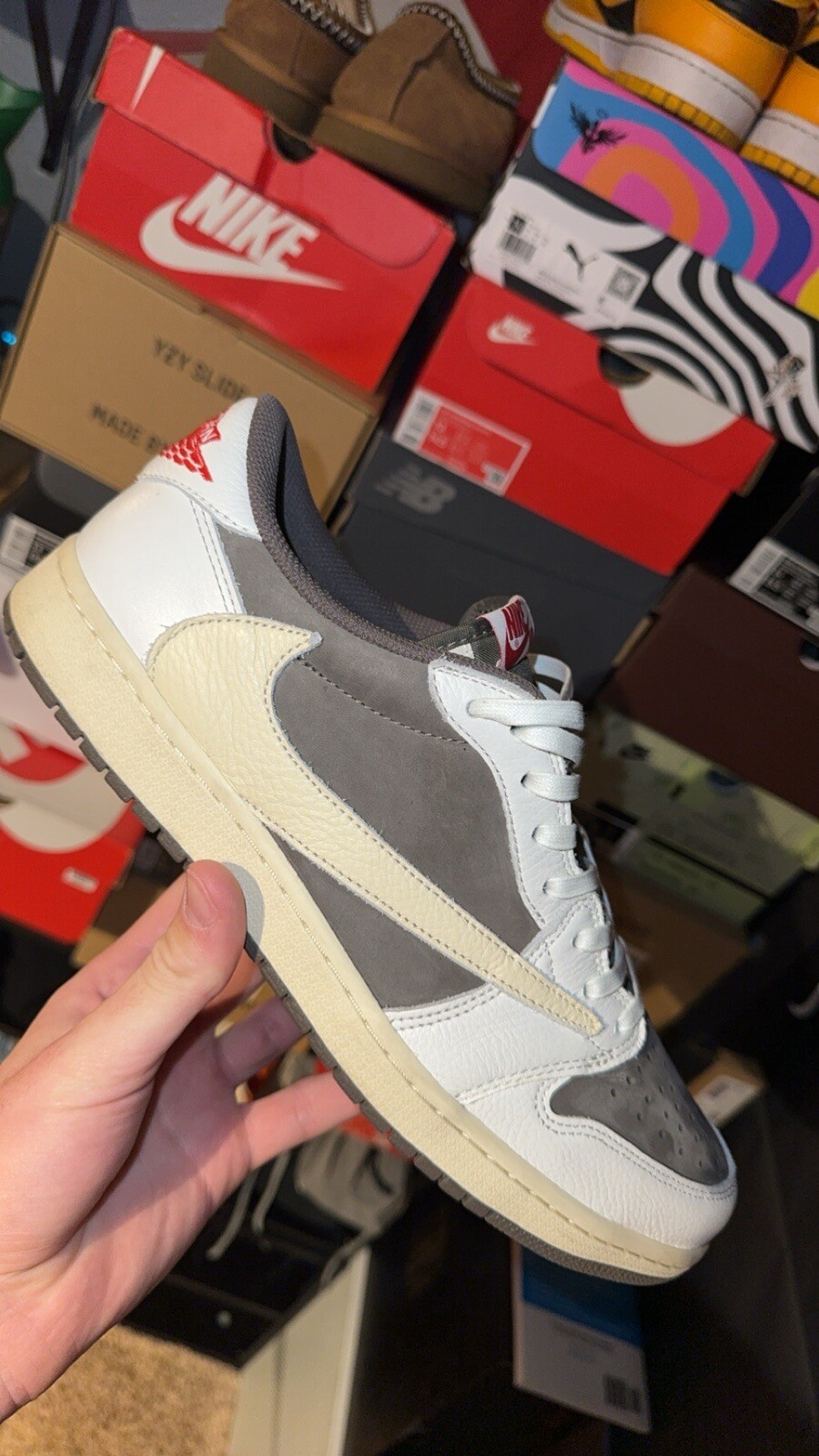 Size 13 - Jordan 1 Low OG x Travis Scott Reverse Mocha