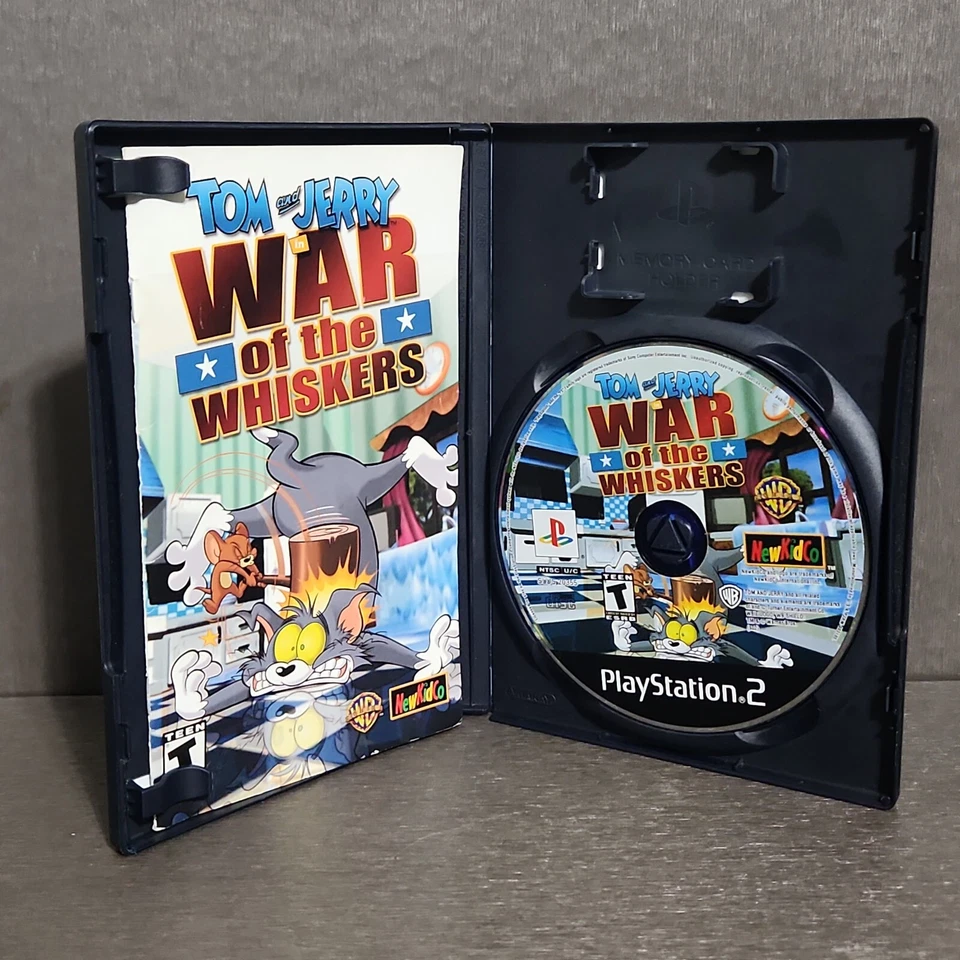 Tom and Jerry War of the Whiskers PlayStation 2 PS2 Complete - Image 2 of 4