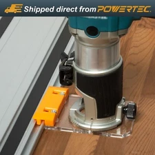 Router Guide Rail Adapter for Makita RT0701C, XTR01Z, DRT50 Trim Routers (72021)