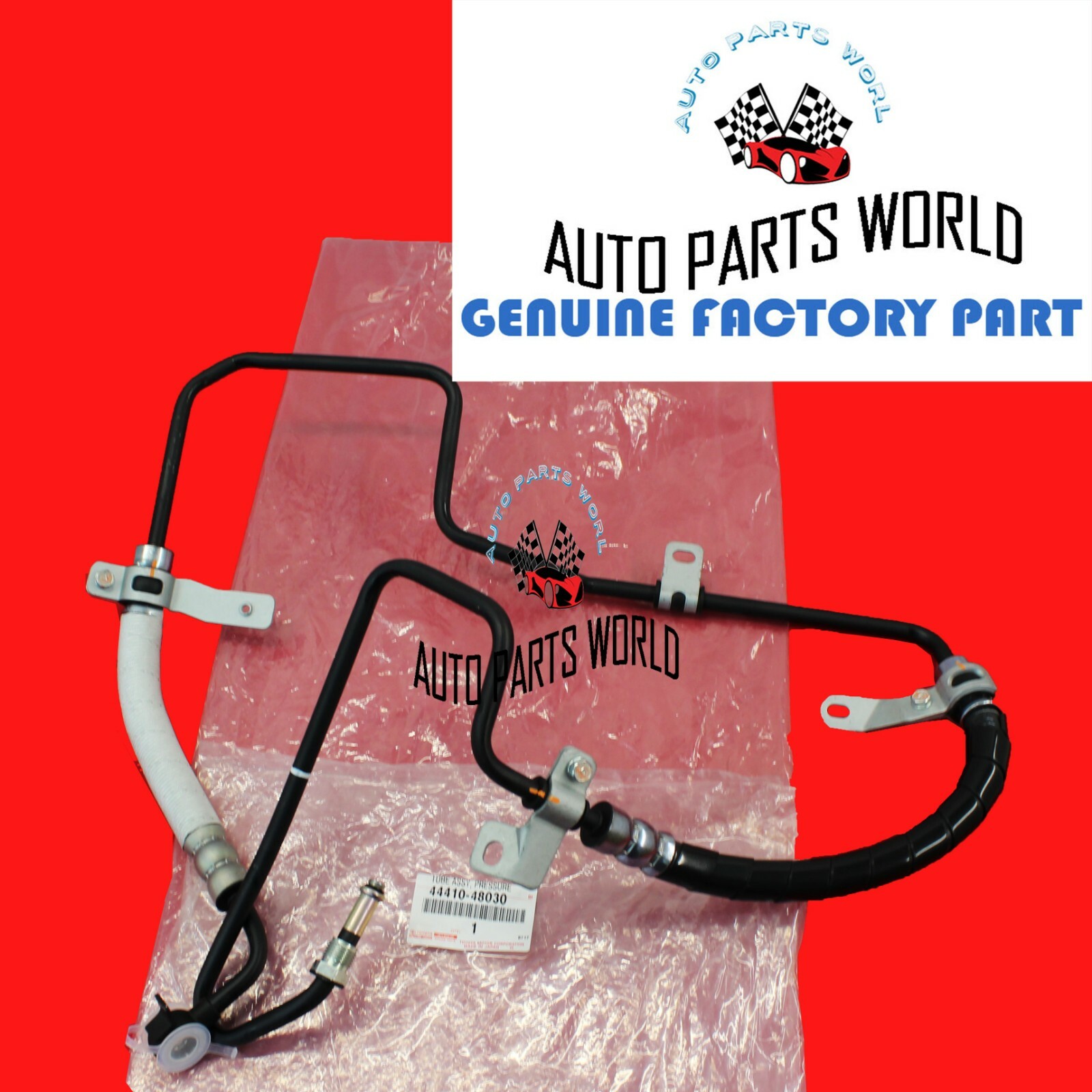 Power Steering Pressure Line Hose Assembly Fits 9903 Lexus Rx300