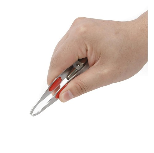 Ozark Trail Tick & Splinter Tweezers w/LED Light Hunting Hiking Camping Fishing - Picture 4 of 8