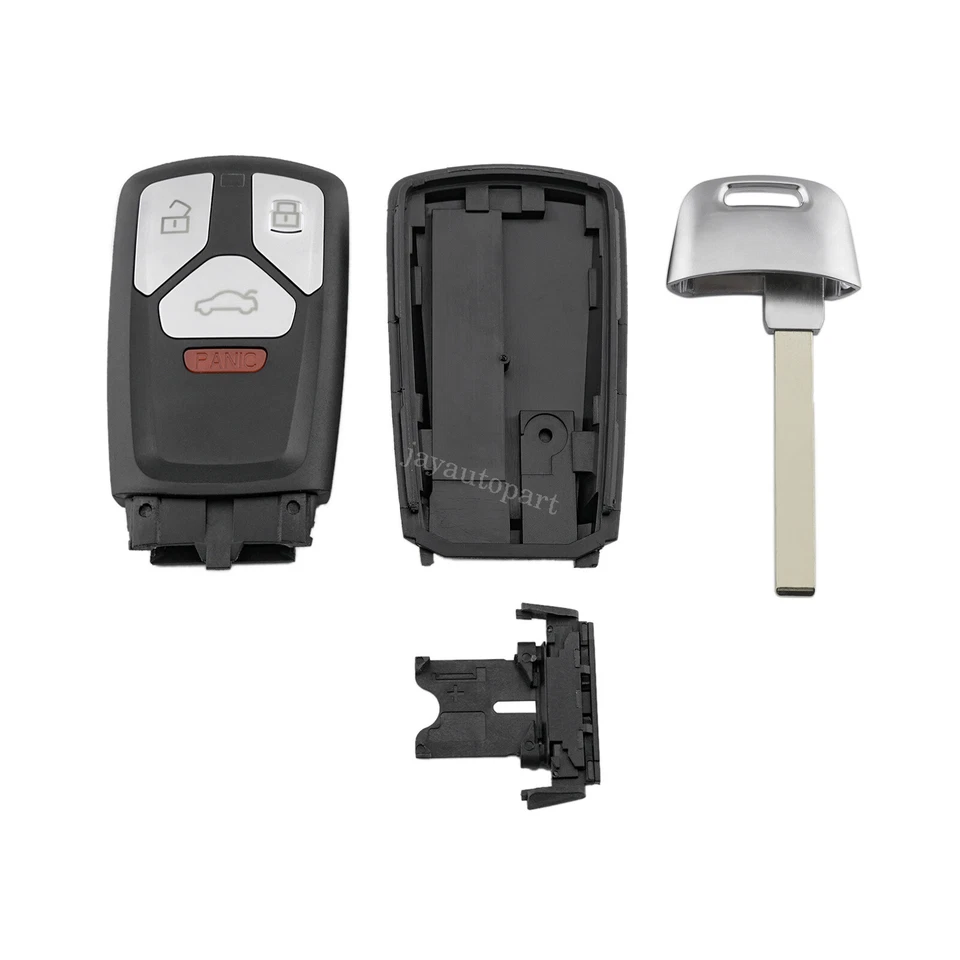 Key Remote Fob Shell Case for 2016 2017 2018 Audi TT Quattro A4 allroad 4 Button - Image 4 of 4