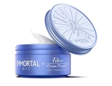 New IMMORTAL NYC FIBER "CREAM POMADE” Hair Wax Extra Shine Volume *Fast Shipping