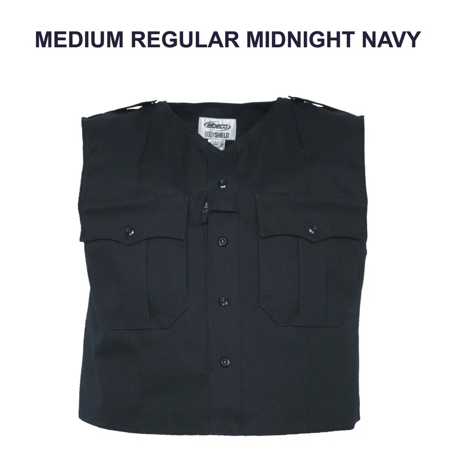 SMALL LONG BLACK ELBECO V4 BODYSHIELD EXTERNAL VEST ARMOR CARRIER BLACK V3110B - Image 2 of 4