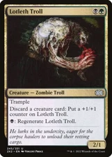 MTG Magic the Gathering Lotleth Troll (245/686) Double Masters 2022 LP