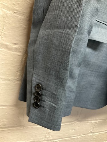 Paul Smith Soho 2 piece grey men's suit single-breasted 44R XXL *see desc* K5 - Picture 5 of 22