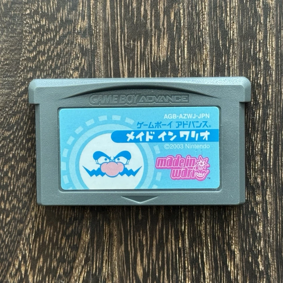 Nintendo Game Boy Advance Hecho en WarioWare Mega Microjuegos Caja Completa CIB JPN Foto 2 de 4