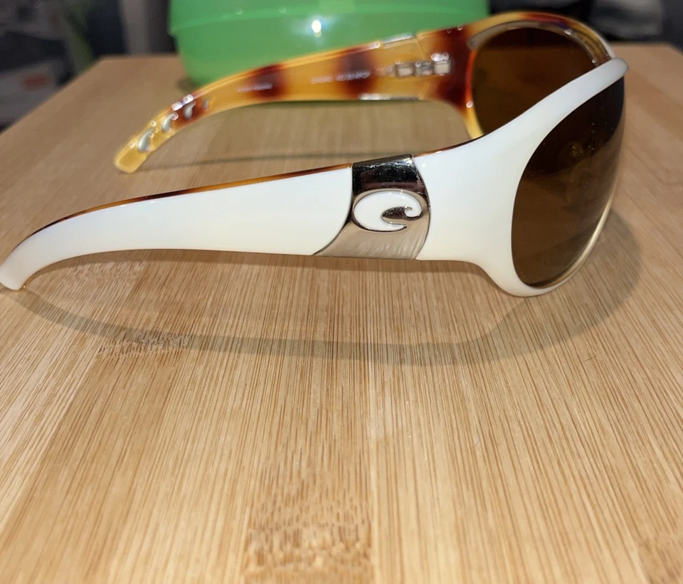 Очки солнцезащитные COSTA DEL MAR CHOKO KO 29 APCP с защитным экраном в белой оправе ЧИТАЙТЕ - Изображение 3 из 4