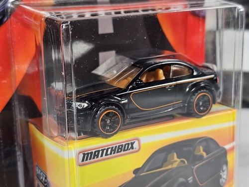 2015 Best Of Matchbox BMW 1M black Real Riders Series 1 Diecast Car New Premium - Picture 3 of 10