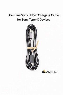 Original Sony USB-C Charging Power Cable for PS5 DualSense, Sony Headset