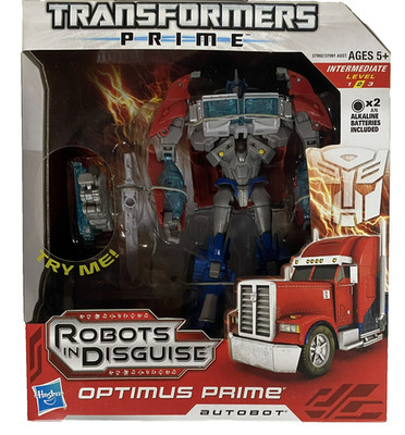 Transformers Prime Optimus Prime Voyager Class Autobot Action Figure NEW 2011