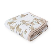Muslin Quilt Blanket 100 Cotton Soft Multi-Layered Muslin Fabric Baby ...