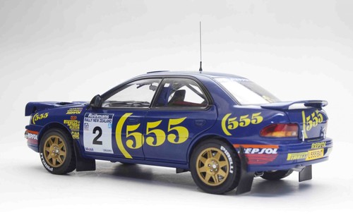 Sun Star 5521 1/18 Subaru Impreza 555 Rallye New Zealand 1994 Winner #2 C. McRae - Picture 3 of 12