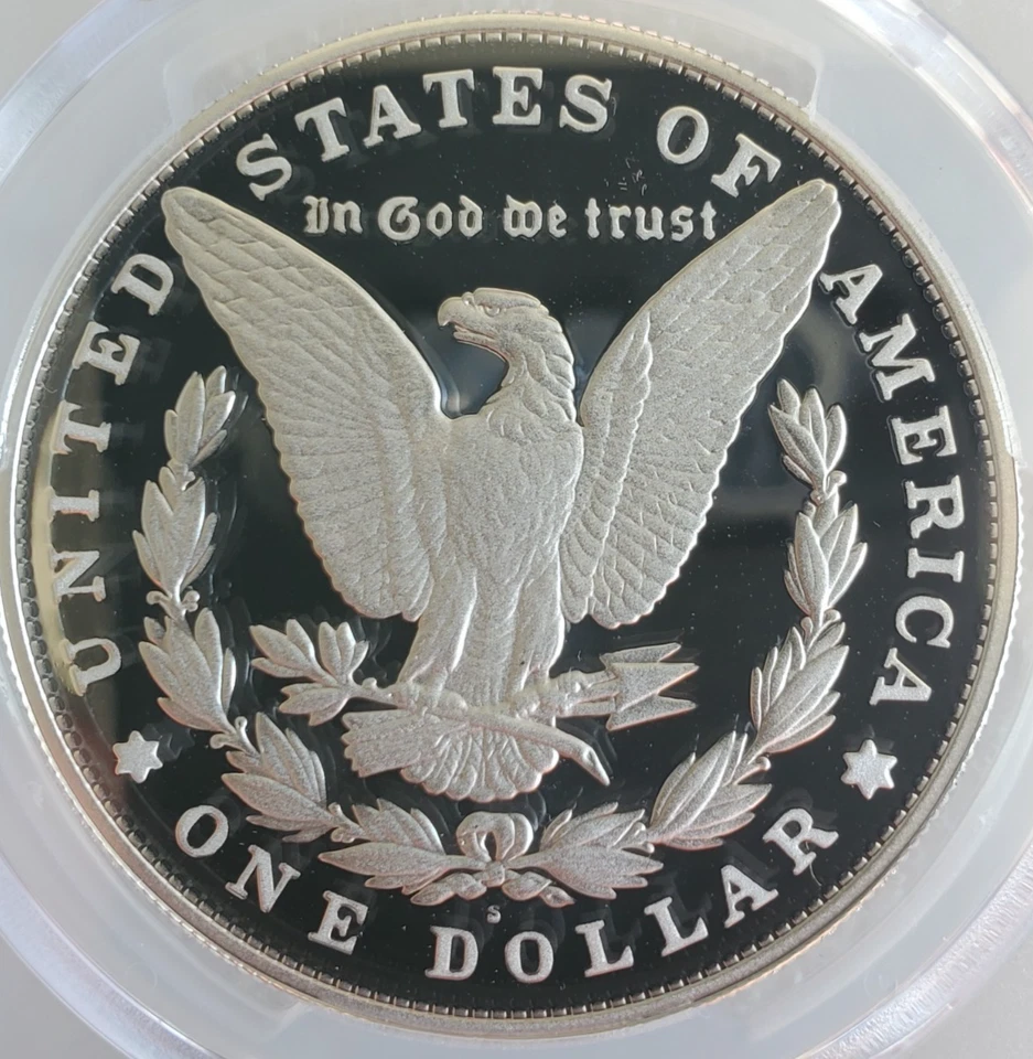 2025-S FIRST STRIKE Proof Morgan Silver Dollar PCGS PR70DCAM - Image 4 of 4