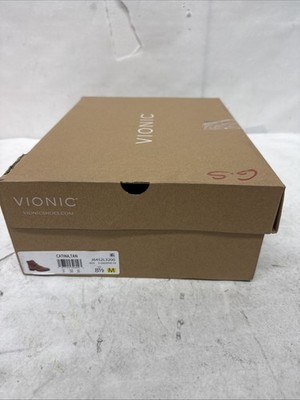 Vionic Women's Catina Lace Up Ankle Bootie