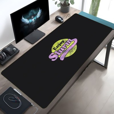 40*90cmFuturama Slurm Gaming Mouse Pad - Non-Slip Rubber Base, Smooth Surface La
