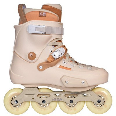 Powerslide Zoom Pro 80 Sand Urban Inline Skates 4x80 4x90 TRINITY ABEC 9 City