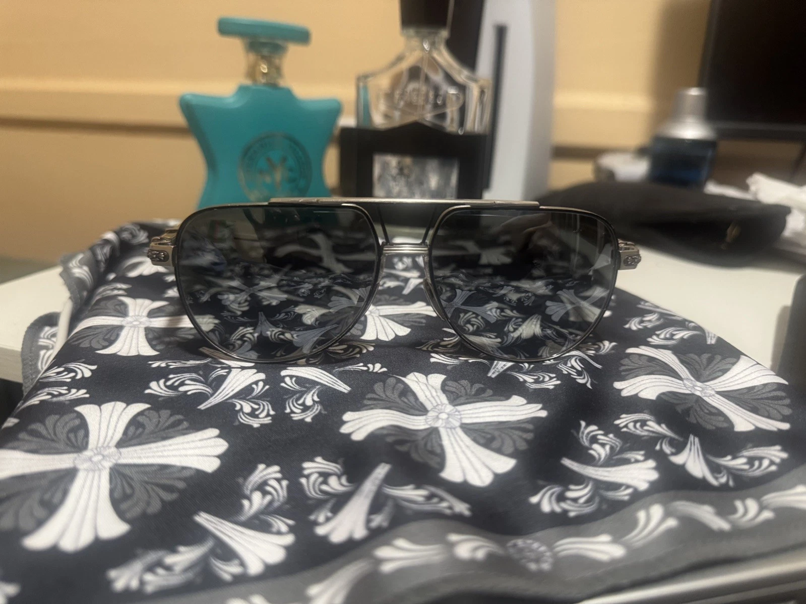 Chrome hearts "Grand Beast IV "sunglasses men