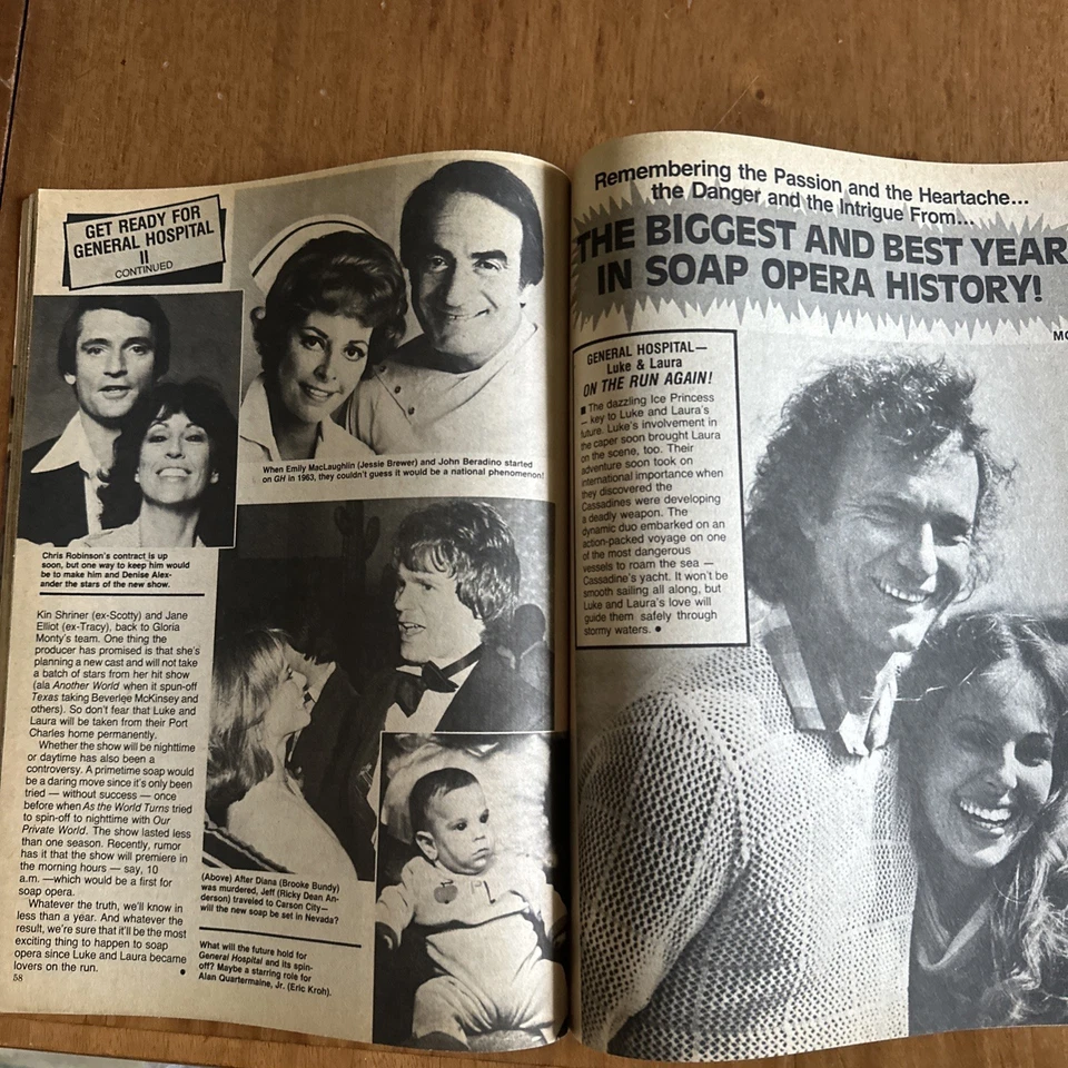 Daytime TV Yearbook Magazine No. 4 1981 Days Of Our Lives, General Hospital - Image 3 of 4