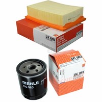Mahle / Knecht Set Filterpaket Luftfilter LX 618 ÖLfilter OC 983