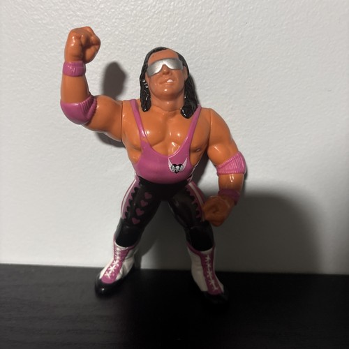 WWF Hasbro Bret Hart Action Figure 1994 Series 8 W...