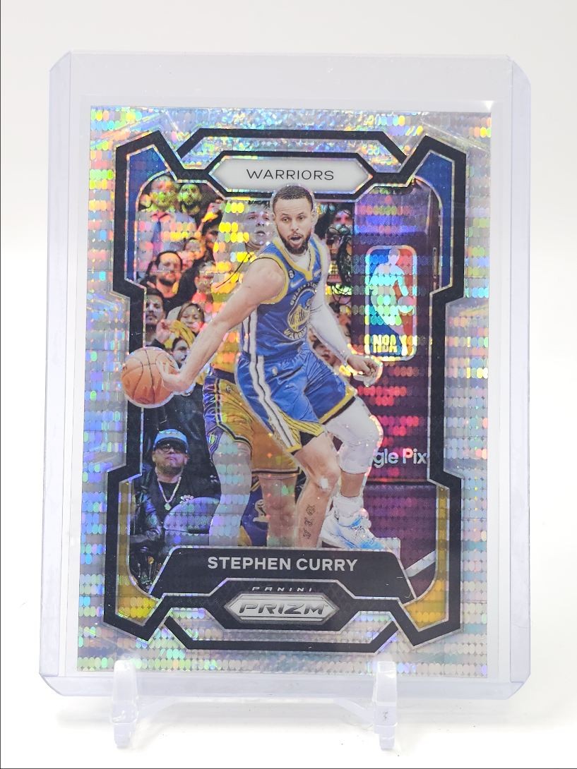 STEPHEN CURRY 2023-24 PANINI PRIZM BASKETBALL PULSAR WARRIORS #119 Q2491