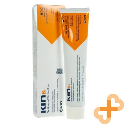 HERBA HUMANA GINGI KIN Vitamin B5 B3 Zahnpasta 125 ML Hilft Erhalten Frische