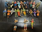 Hasbro G.I. Joe Lot of 25 Figures,Weapons Backpacks Accessories Vintage