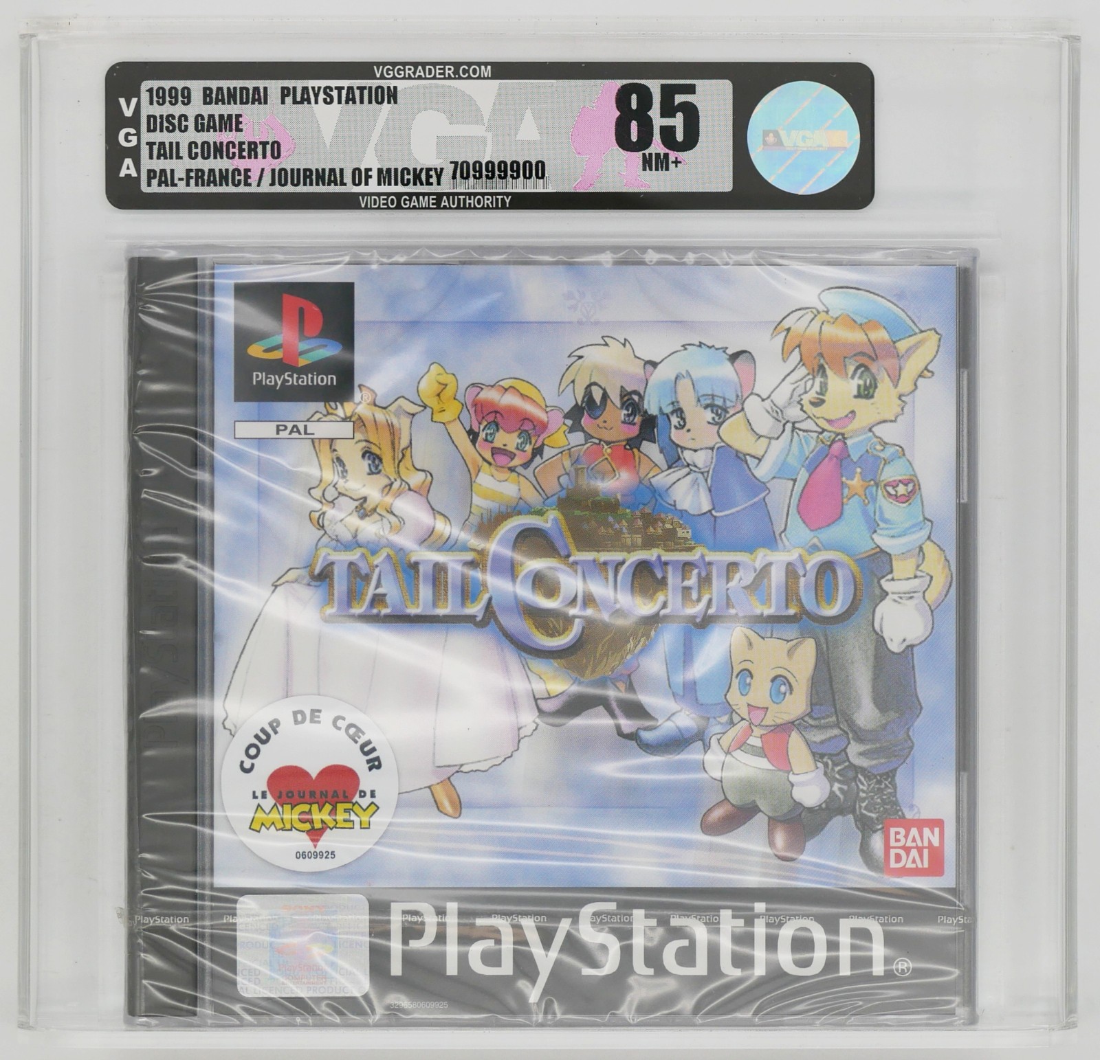 Tail Concerto | Playstation 1 PS1 | eingeschweißt NEU SEALED VGA 85