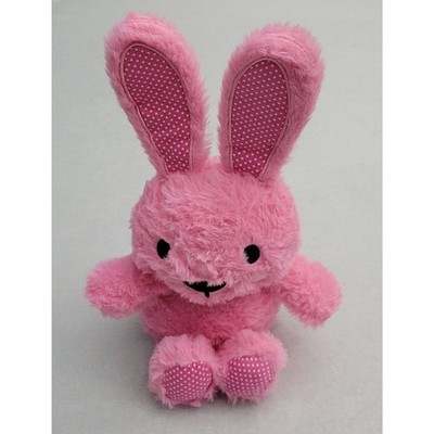 make believe ideas ltd Easter Bunny Rabbit Plush Pink Polka Dot 2023