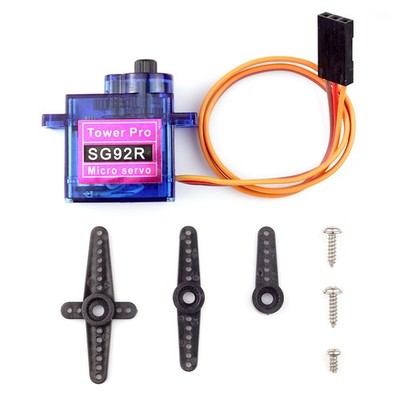SG-92R Micro Servo Motor inkl. 3 Aufsätze