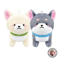 NEW Smiley Plush Keychain Keychain Chihuahua