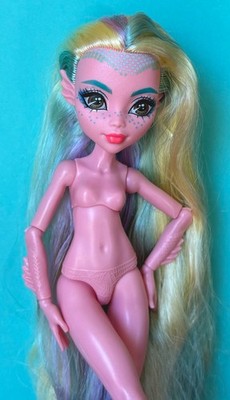 Monster High Puppe Lagoona Blue G3 Core Nude Re-dress sehr guter Zustand
