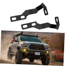 Hood Hinge Ditch Light Mount Brackets Compatible With Toyota Tacoma 2016-2021 Hood Hinge Ditch Light Mount Brackets Compatible With Toyota Tacoma 2016-2021