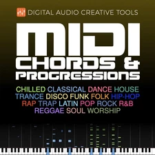 MIDI Chords & Progressions Production Tool Library