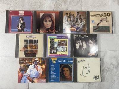 Latin CD Lot x10 Roberto Carlos, Camilo Sesto, Pandora, Lourdes Robles, Gospel
