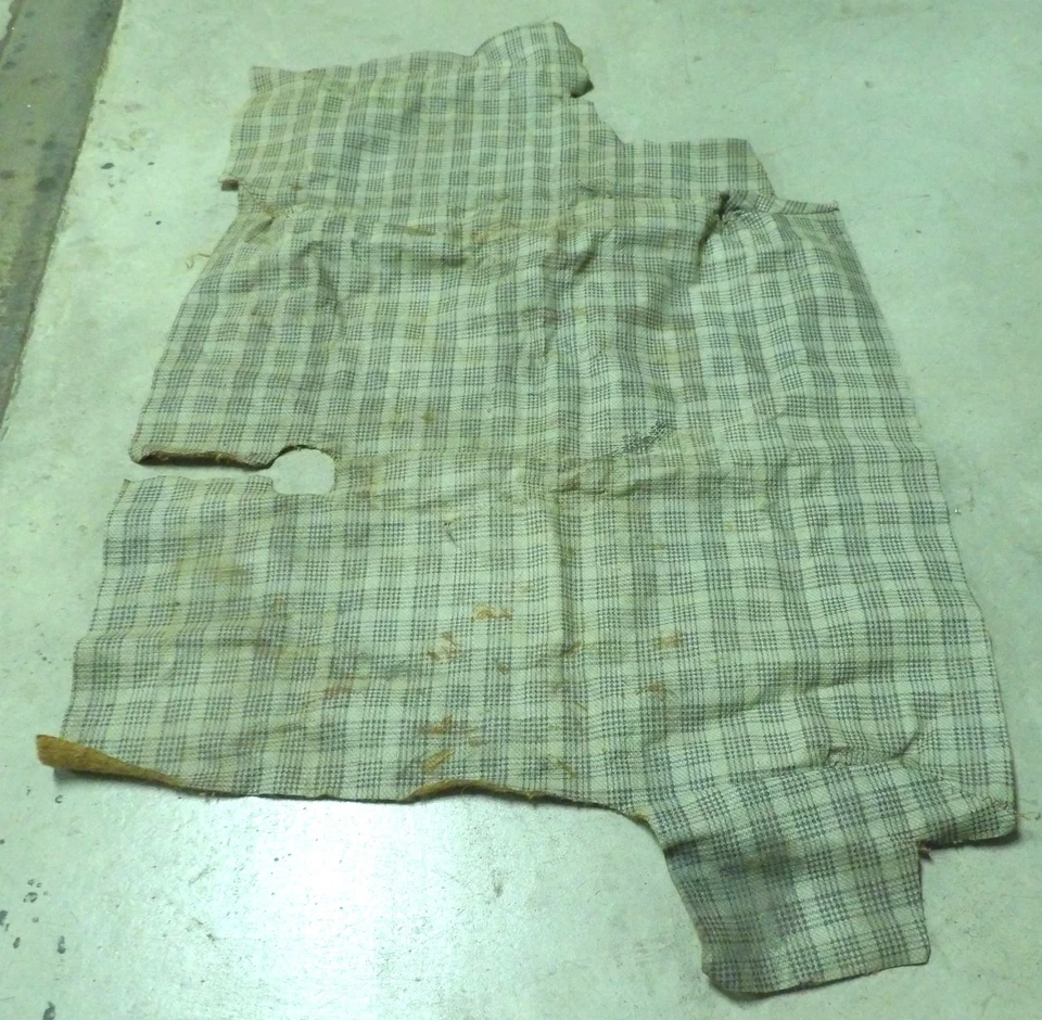 Mustang Shelby GT350 GT500 1967 original fastback maletero trasero alfombrilla equipaje cubierta de piso Foto 3 de 4